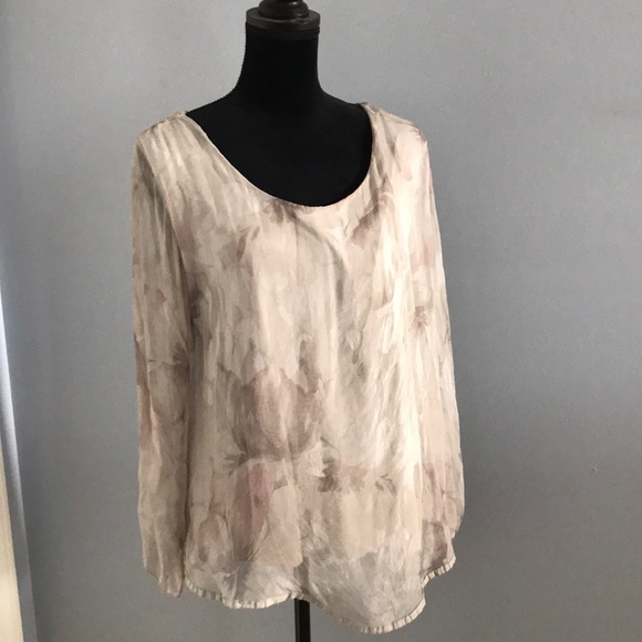 Made in Italy layered blouse - Picture 1 of 6